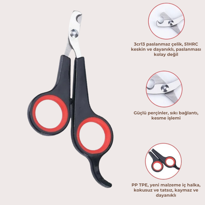 PatiKöşk™ Renkli Evcil Hayvan Tırnak Makası