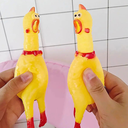 PatiKöşk™ Ses Çıkaran Tavuk Oyuncağı (Ürün Kodu: PK 92)