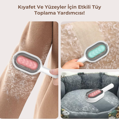 PatiKöşk™ Evcil Hayvan Tüy Toplama Tarağı (Ürün Kodu: PK 119)