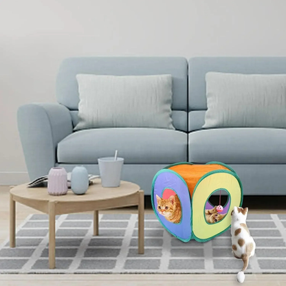 PatiKöşk™ Oyuncak Toplu Kedi Oyun Tüneli (Ürün Kodu: PK 5)