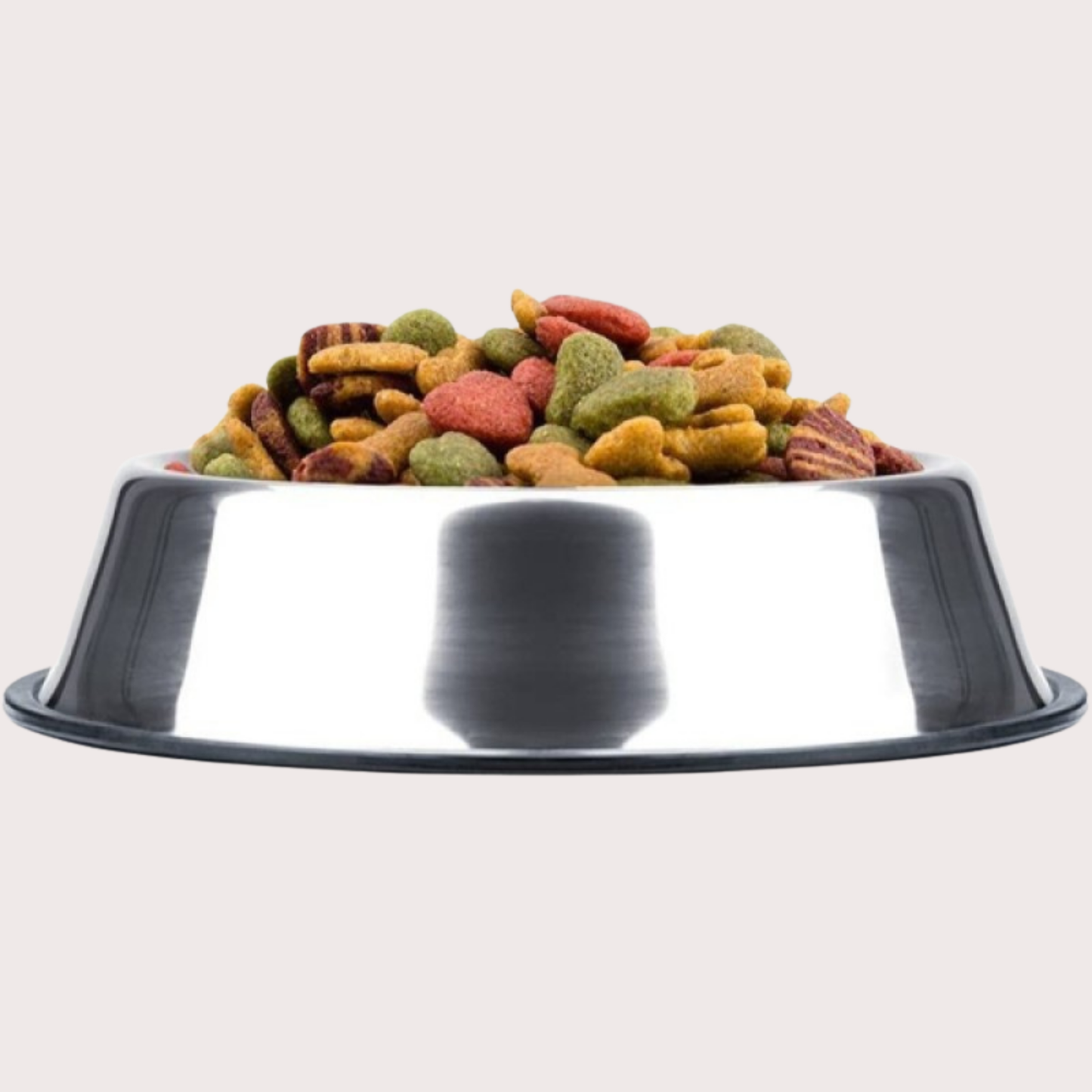 PatiKöşk™ Paslanmaz Çelik Metal Mama Kabı 34 cm (Ürün Kodu: PK 142)