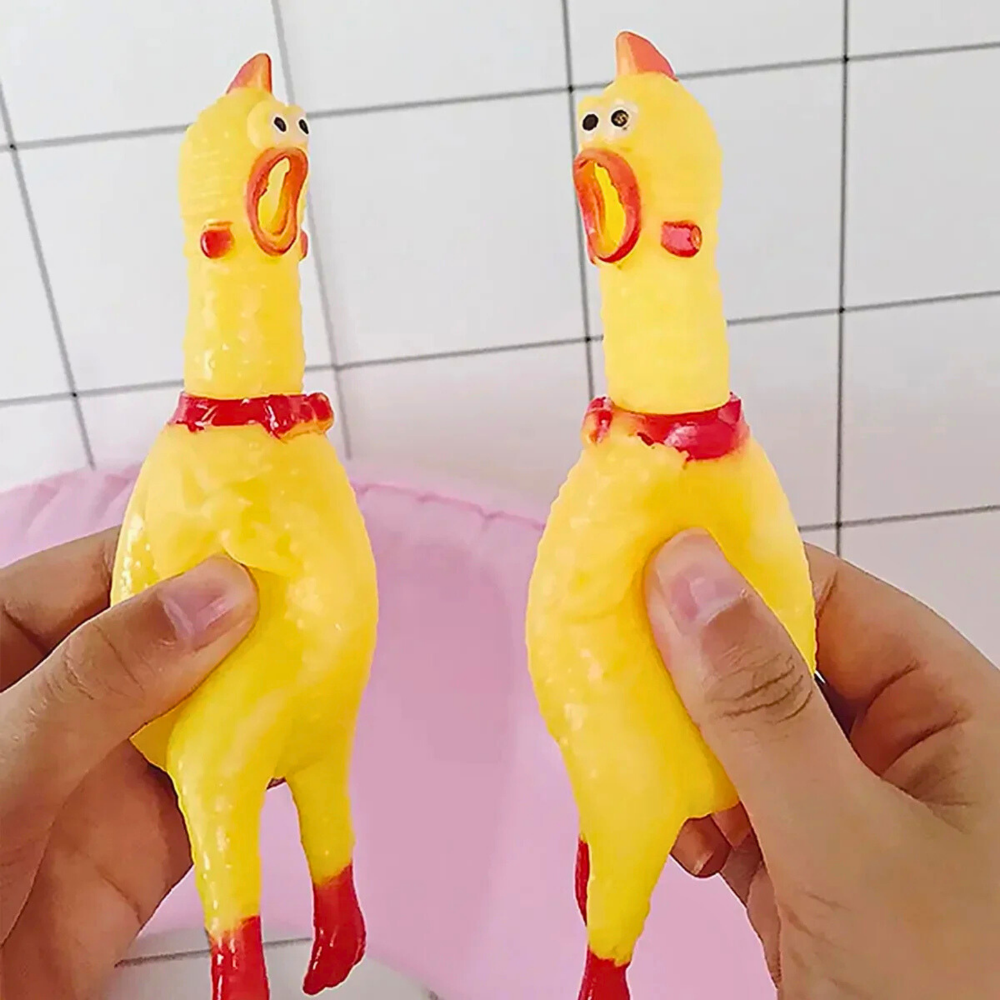 PatiKöşk™ Ses Çıkaran Tavuk Oyuncağı