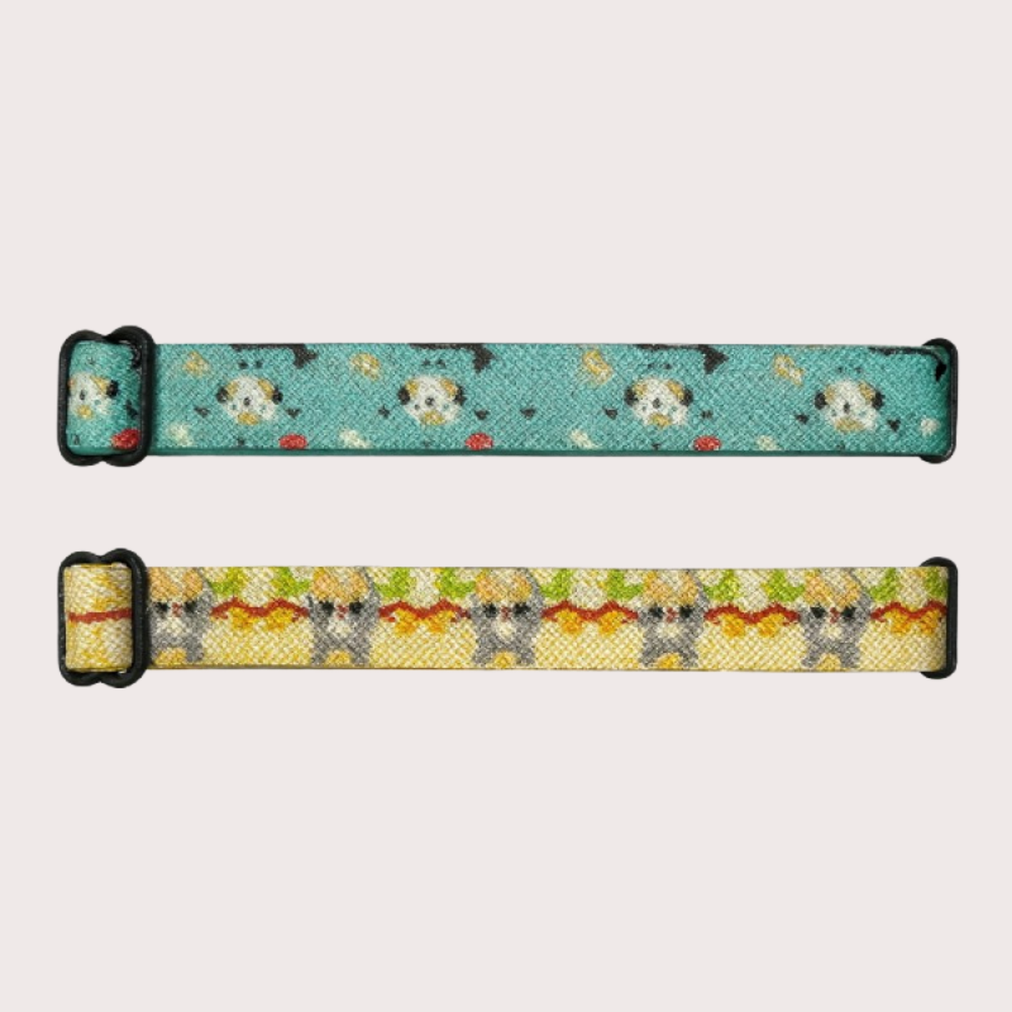 PatiKöşk™ Desenli Zilli Kedi Tasması (Ürün Kodu: PK 129)