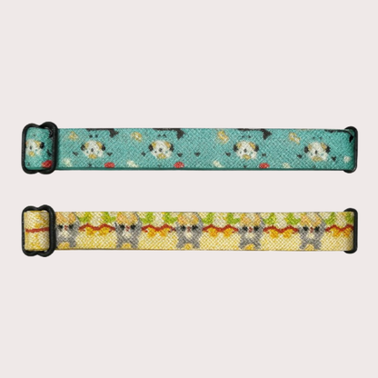 PatiKöşk™ Desenli Zilli Kedi Tasması (Ürün Kodu: PK 129)