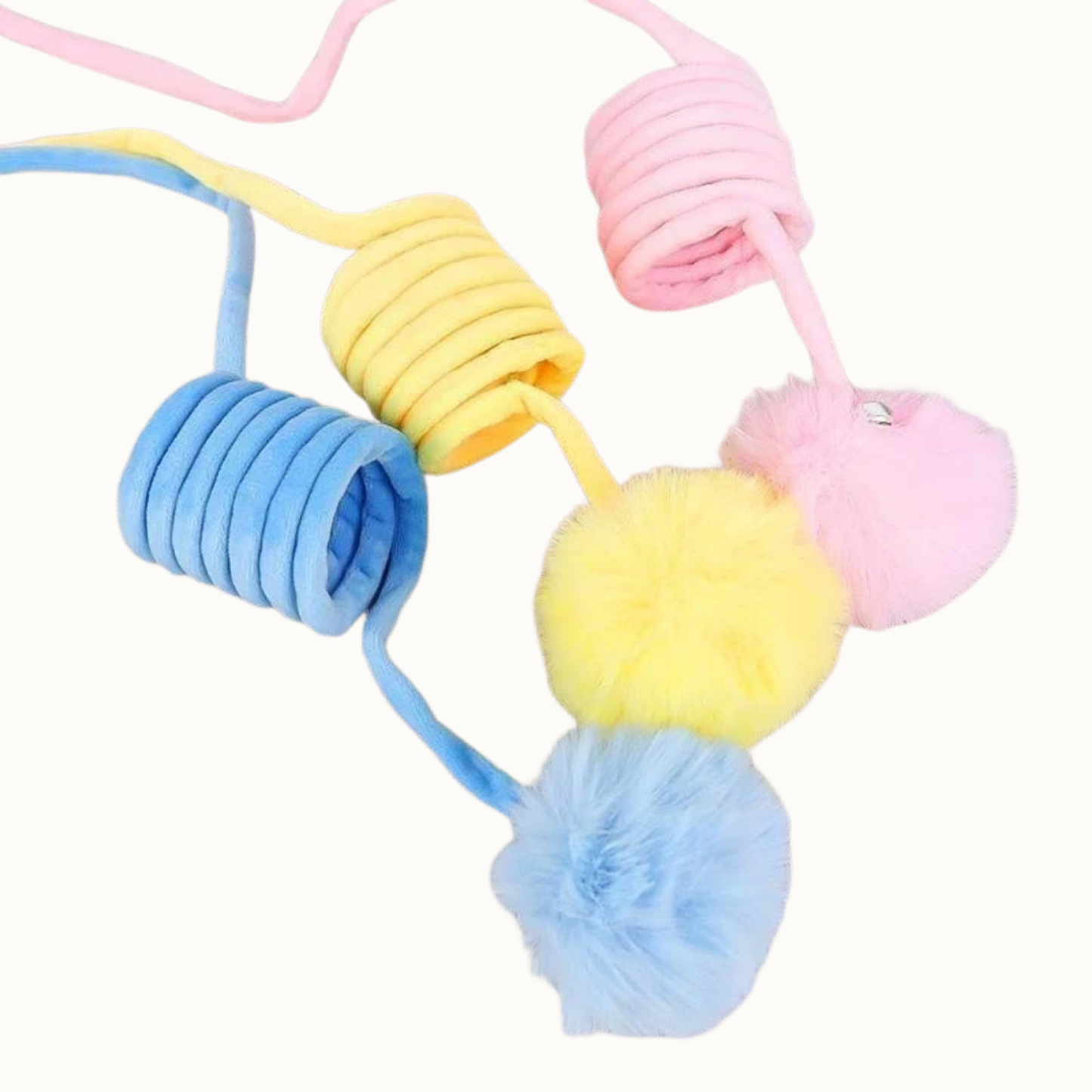 PatiKöşk™ Elastik Yaylı Asılabilir Peluş Oyuncak (Ürün Kodu: PK 181)