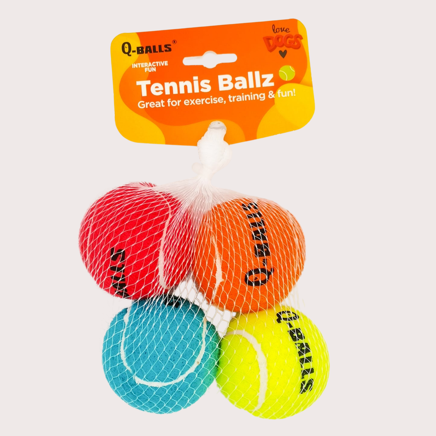 PatiKöşk™ Köpek Oyun Topu 4 Adet (Ürün Kodu: PK 134)