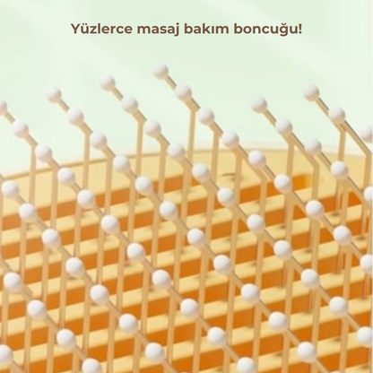 PatiKöşk™ Evcil Hayvan Yuvarlak Basmalı Tarak