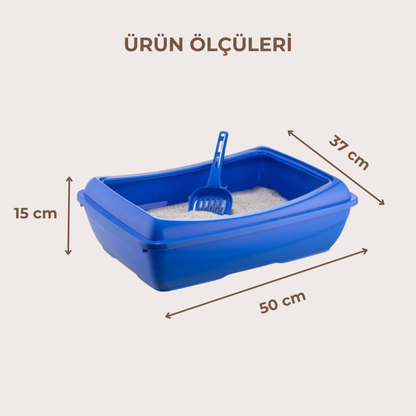 PatiKöşk™ Mikopet Evcil Hayvan Tuvaleti (Ürün Kodu: PK 155)