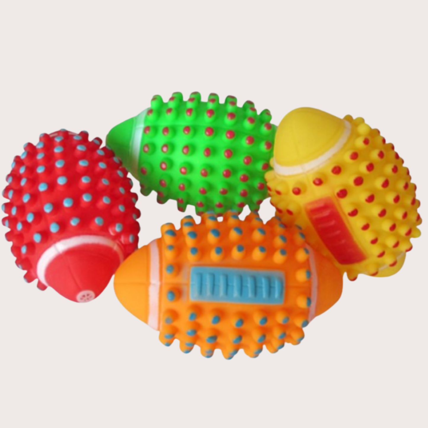 PatiKöşk™ Renkli Ve Sesli Evcil Hayvan Isırma Topu (Ürün Kodu: PK 149)