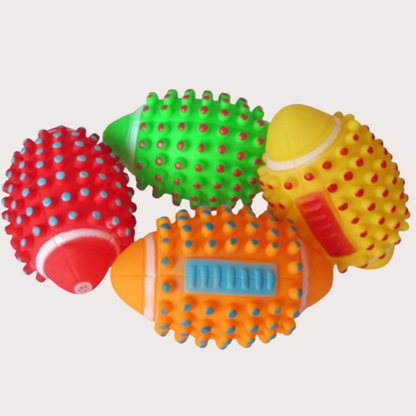 PatiKöşk™ Renkli Ve Sesli Evcil Hayvan Isırma Topu (Ürün Kodu: PK 149)