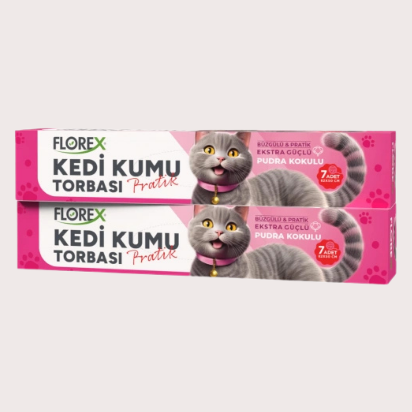 PatiKöşk™ Kedi Kumu Torbası Pudra Kokulu (Ürün Kodu: PK 186)