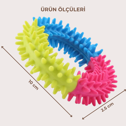 PatiKöşk™ Köpek Isırma Diş Kaşıma Çemberi (Ürün Kodu: PK 90)