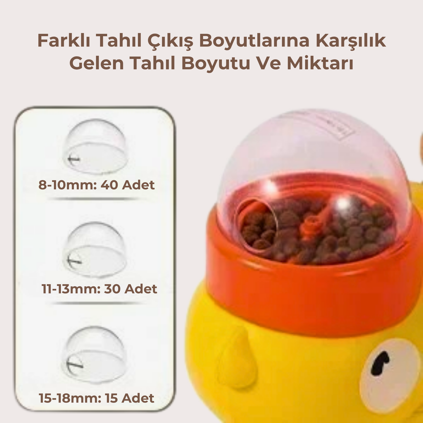 PatiKöşk™ Evcil Hayvan Ödül Maması Oyuncağı (Ürün Kodu: PK 87)