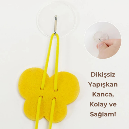 PatiKöşk™ Elastik Yapışkanlı Kedi Oyun Oltası