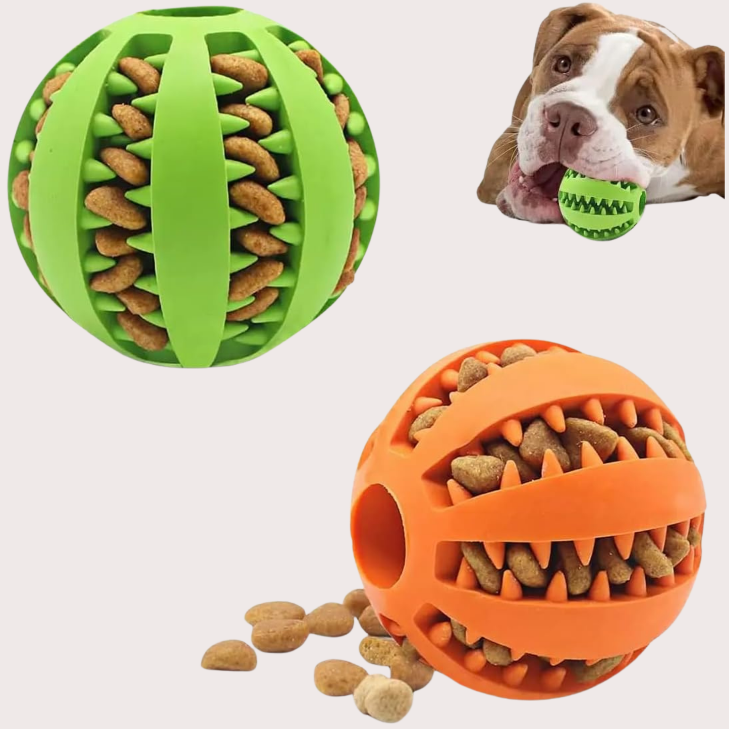 PatiKöşk™ Mama Hazneli Köpek Eğitim Ve Oyun Topu