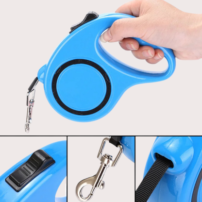 PatiKöşk™ Makaralı Otomatik Uzayan Köpek Tasması 3-5 Metre (Ürün Kodu: PK 1)