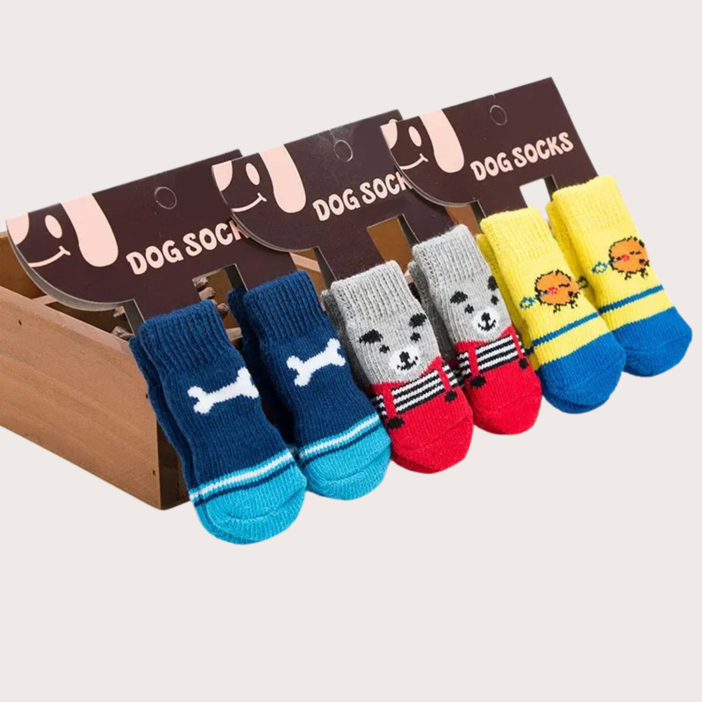 PatiKöşk™ Evcil Hayvan Kaydırmaz Örme Çorap