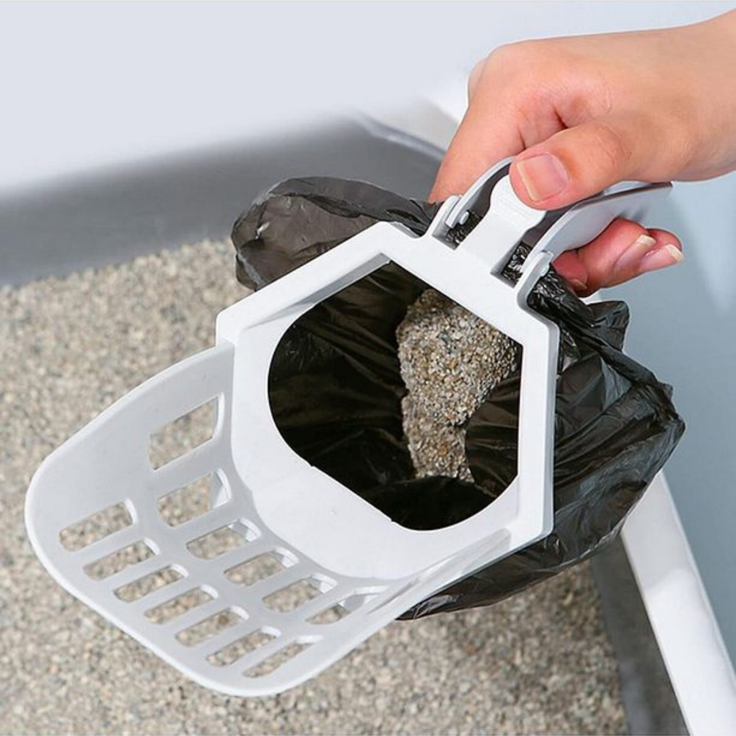 PatiKöşk™ Elekli Evcil Hayvan Kum Küreği