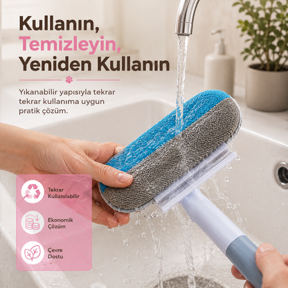 PatiKöşk™ Uzun Saplı Evcil Hayvan Tüy Temizleme Fırçası (Ürün Kodu: PK 39)