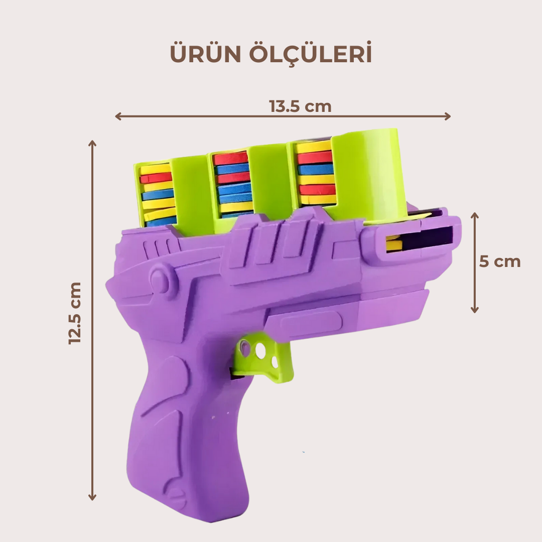PatiKöşk™ Disk Atan Oyuncak Tabanca (Ürün Kodu: PK 98)
