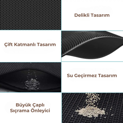 PatiKöşk™ Kedi Tuvalet Önü Paspası