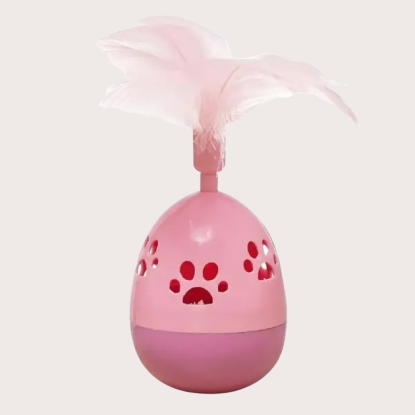 PatiKöşk™ Pati Desenli Tüylü Hacı Yatmaz Oyuncak (Ürün Kodu: PK 160)