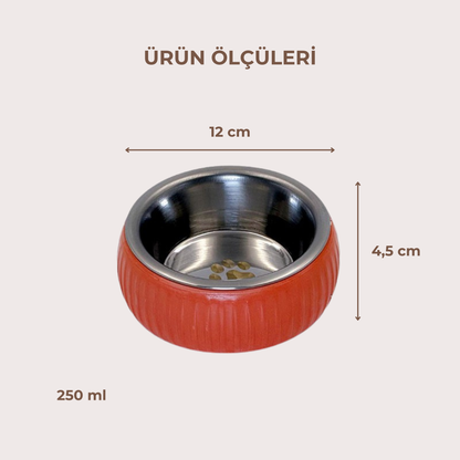 PatiKöşk™ Organik Seramik Mama Kabı (Ürün Kodu: PK 75)