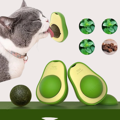 PatiKöşk™ Kedi Nanesi Avokado Oyun Topu