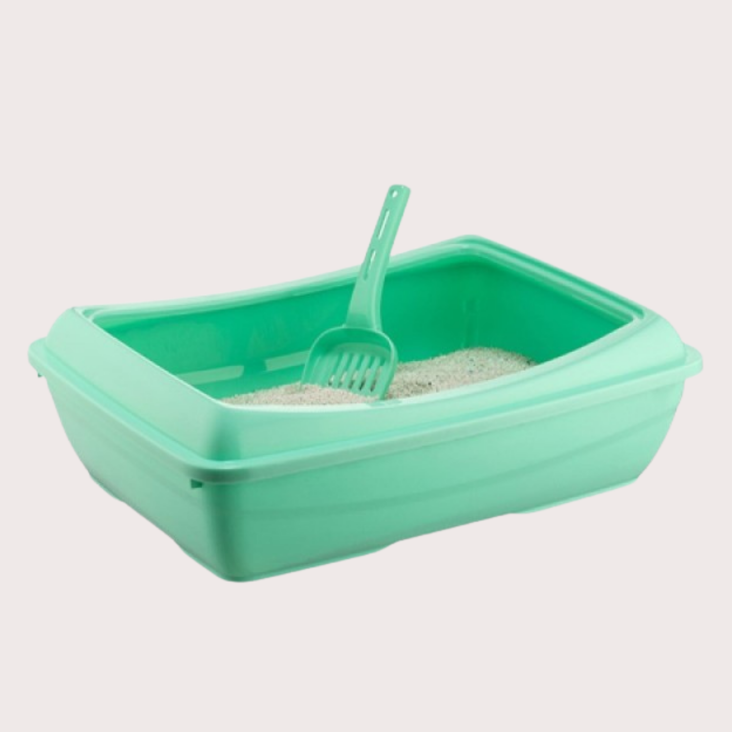 PatiKöşk™ Mikopet Küçük Açık Kedi Tuvaleti (Ürün Kodu: PK 155)