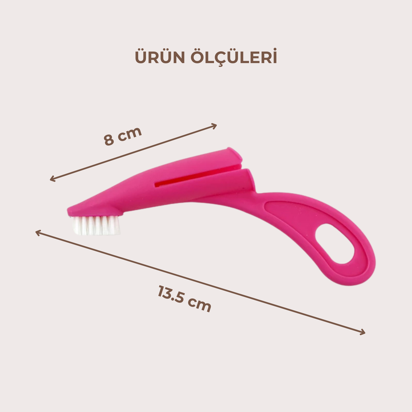 PatiKöşk™ Ergonomik Evcil Hayvan Diş Fırçası (Ürün Kodu: PK 117)