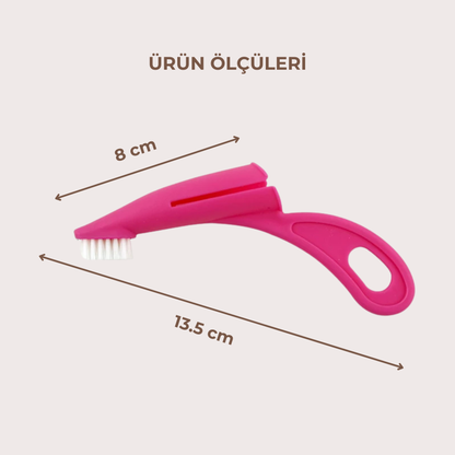 PatiKöşk™ Ergonomik Evcil Hayvan Diş Fırçası (Ürün Kodu: PK 117)