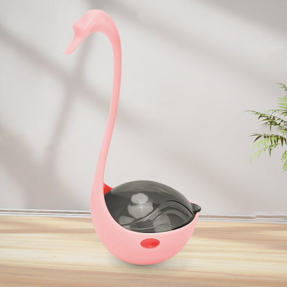 PatiKöşk™  Kuğu Şeklinde Lazerli Kedi Oyuncağı