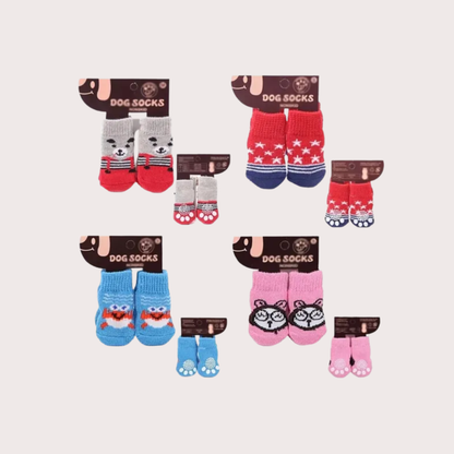 PatiKöşk™ Evcil Hayvan Kaydırmaz Örme Çorap