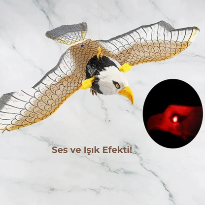PatiKöşk™ Uçan Evcil Hayvan Oyuncağı ( Papağan ve Kartal )