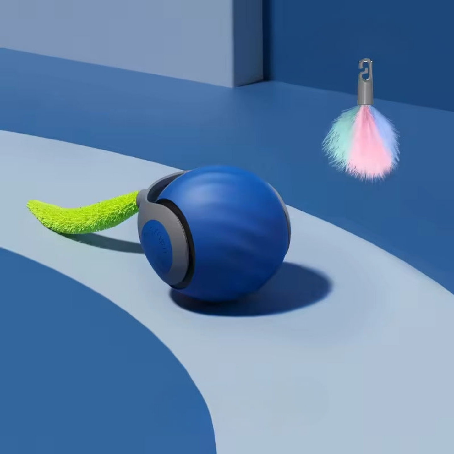 PatiKöşk™ Etkileşimli Otomatik Şarjlı ve Hareketli Evcil Hayvan Oyuncağı (Ürün Kodu: PK 33)