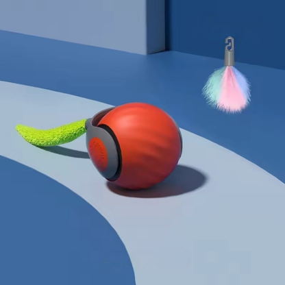 PatiKöşk™ Etkileşimli Otomatik Şarjlı ve Hareketli Evcil Hayvan Oyuncağı (Ürün Kodu: PK 33)