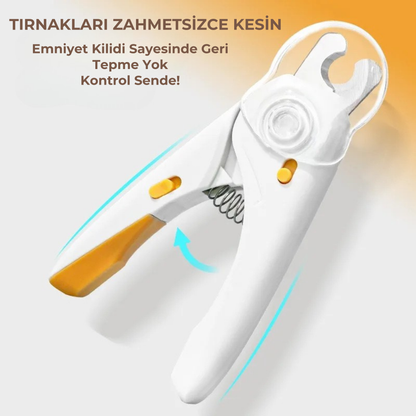 PatiKöşk™ Işıklı Evcil Hayvan Tırnak Makası (Ürün Kodu: PK 192)