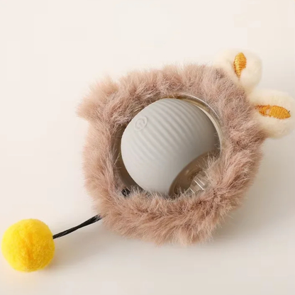 PatiKöşk™ Peluş Otomatik Hareketli ve Şarjlı Kedi Oyuncağı