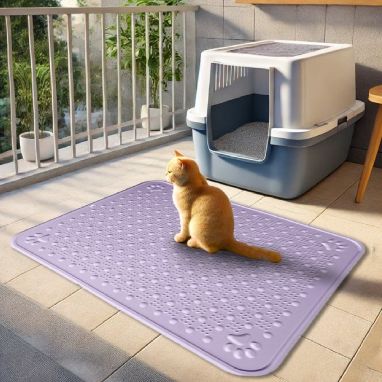 PatiKöşk™ Mikopet Evcil Hayvan Tuvalet Önü Paspası (Ürün Kodu: PK 140)