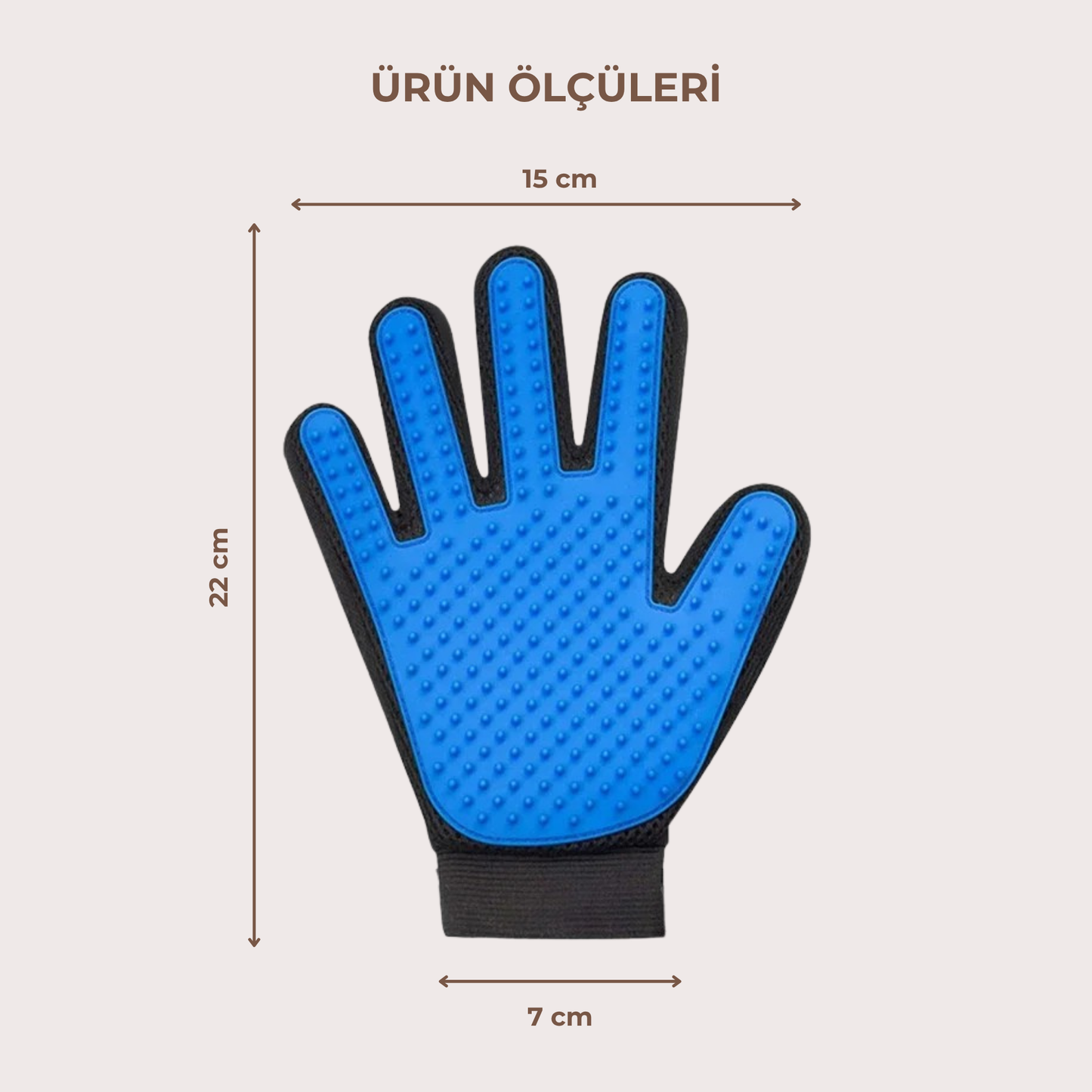 PatiKöşk™ Evcil Hayvan Tüy Toplama Eldiveni