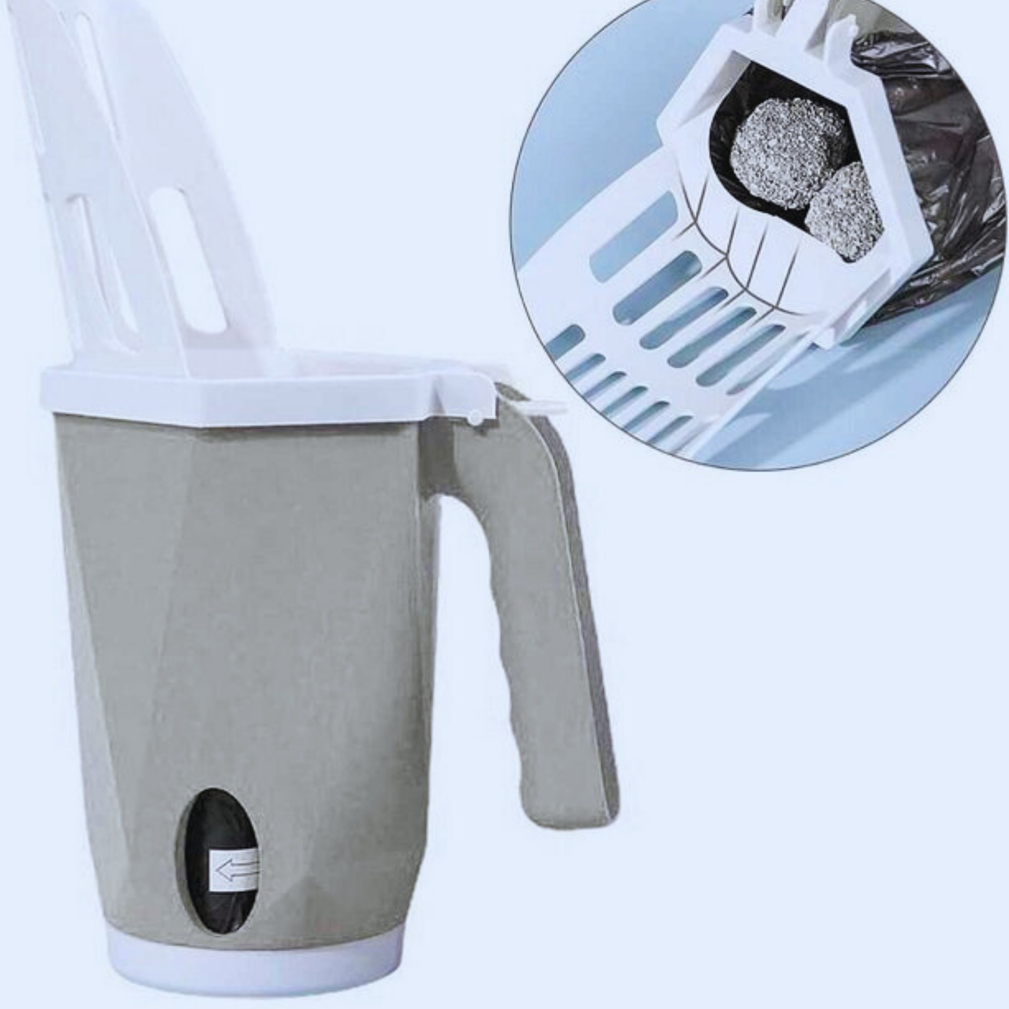 PatiKöşk™ Elekli Evcil Hayvan Kum Küreği