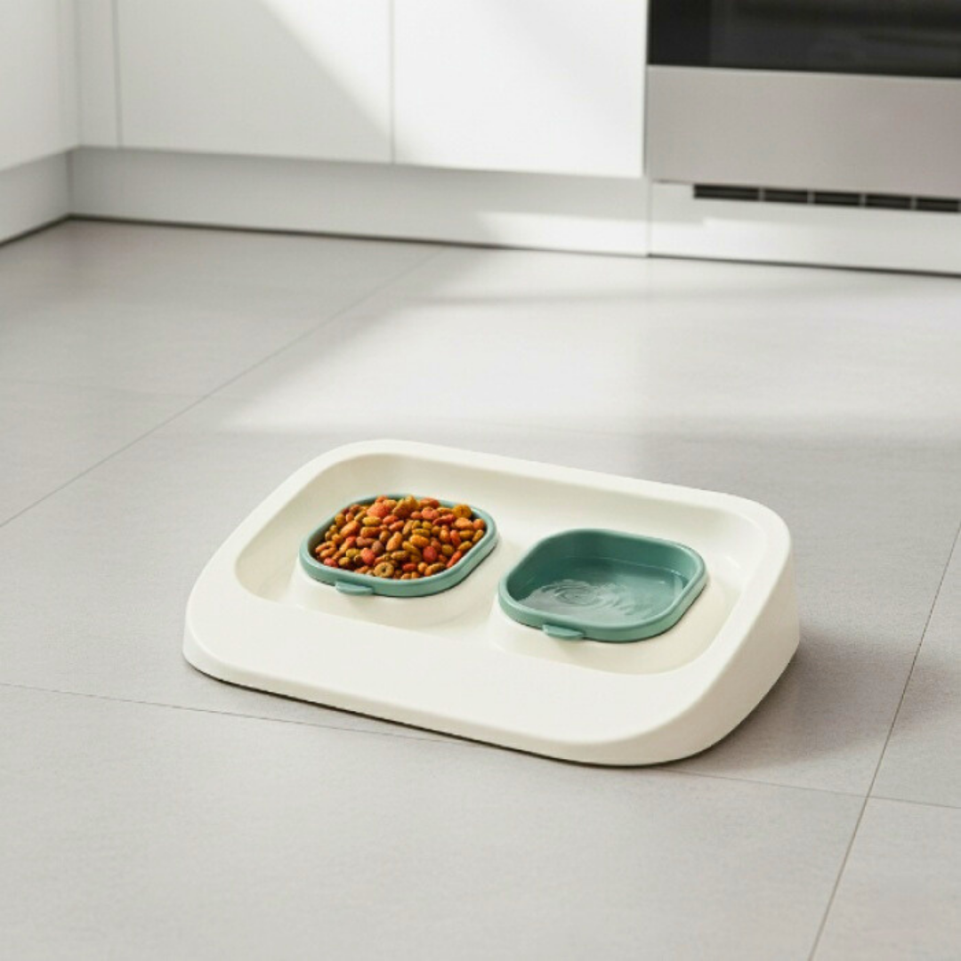 PatiKöşk™ Mikopet 2'si 1 Arada Mama Ve Su Kabı (Ürün Kodu: PK 96)