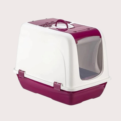 PatiKöşk™ Mikopet Kapalı Küçük Kedi Tuvaleti (Ürün Kodu: PK 162)