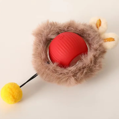 PatiKöşk™ Peluş Otomatik Hareketli ve Şarjlı Kedi Oyuncağı