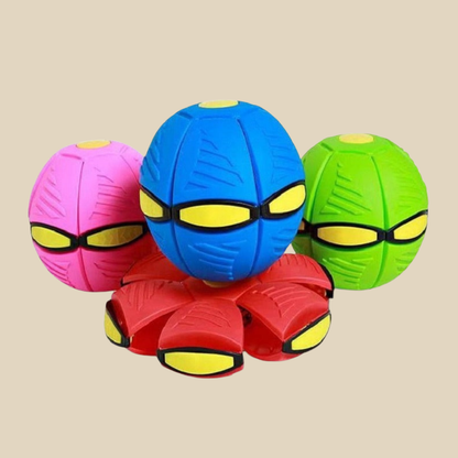 PatiKöşk™ Işıklı Zıplayan Frizbi Evcil Hayvan Uçan Ufo Topu (Ürün Kodu: PK 35)