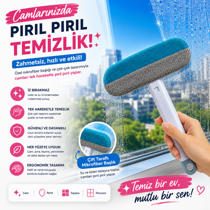 PatiKöşk™ Uzun Saplı Evcil Hayvan Tüy Temizleme Fırçası (Ürün Kodu: PK 39)