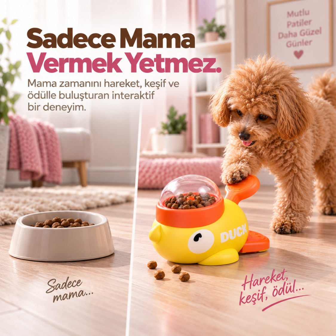 PatiKöşk™ Evcil Hayvan Ödül Maması Oyuncağı (Ürün Kodu: PK 87)