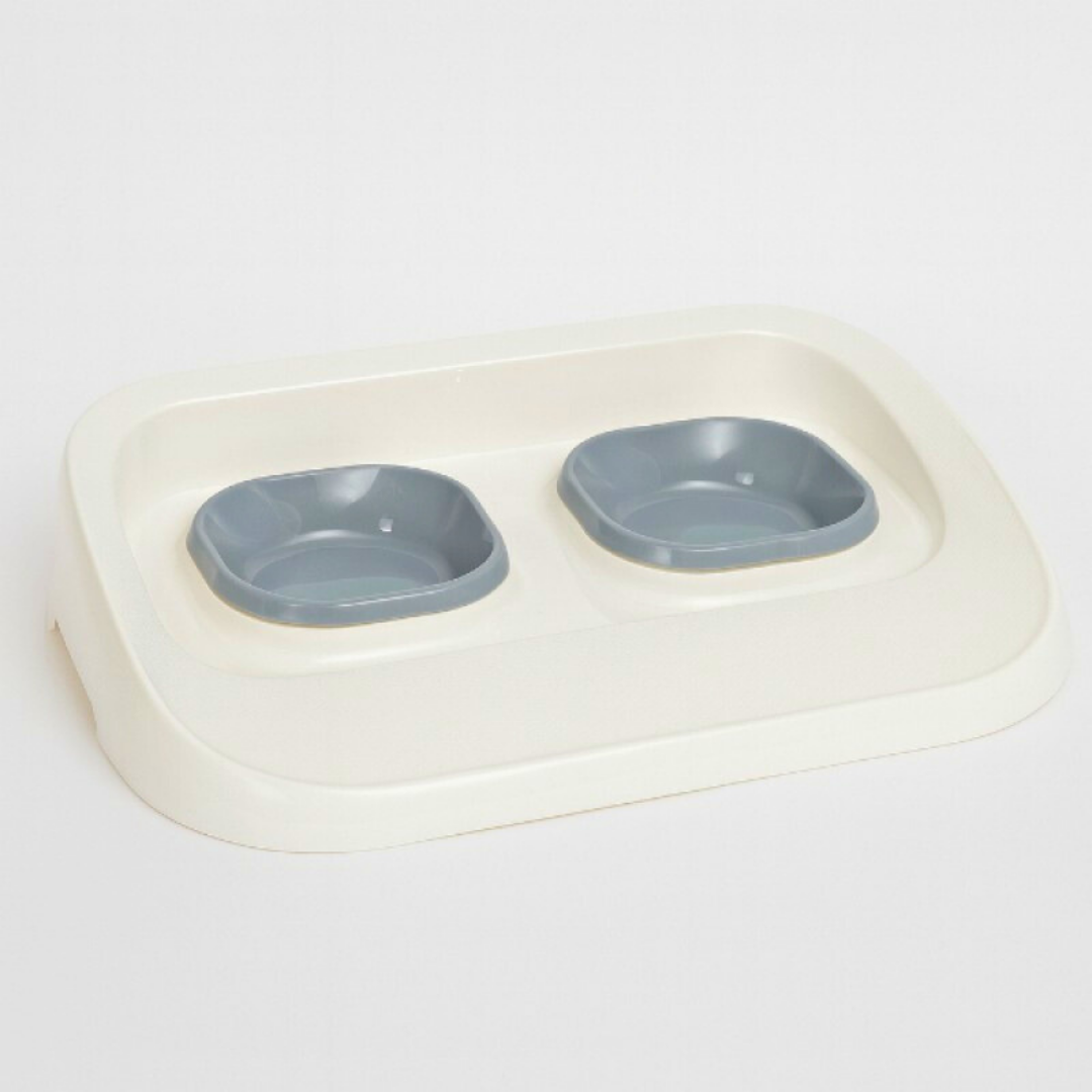 PatiKöşk™ Mikopet 2'si 1 Arada Mama Ve Su Kabı (Ürün Kodu: PK 96)